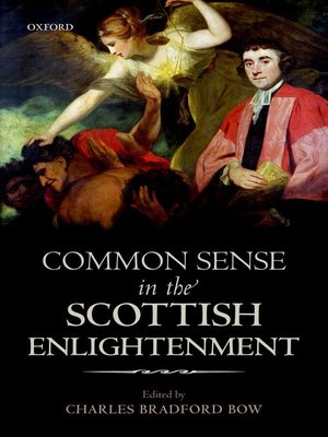 cover image of Common Sense in the Scottish Enlightenment